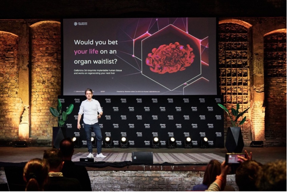 Alexander Leutner, Co-CEO of Cellbricks at Deep Tech Momentum 2025